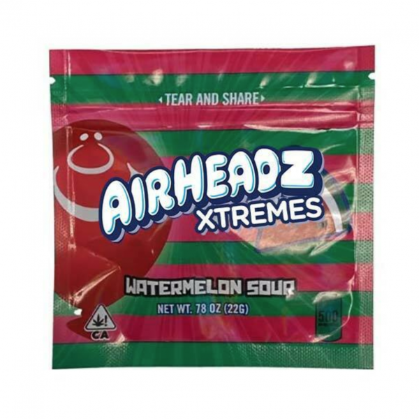 Airheadz Xtremes Watermelon 500mg THC