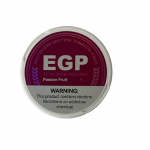 EGP Nicotine Pouches – 9MG - Passion Fruit – 5 tins