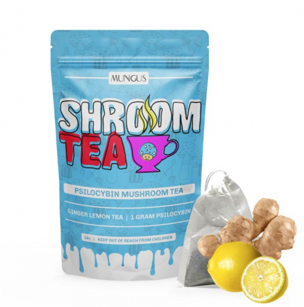 Ginger Lemon Shroom Tea 1 GRAM