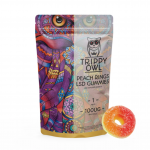 LSD Edible 100ug Peach Ring Trippy Owl