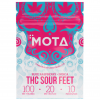 Mota Indica Blue Raspberry Sour Feet 100MG THC