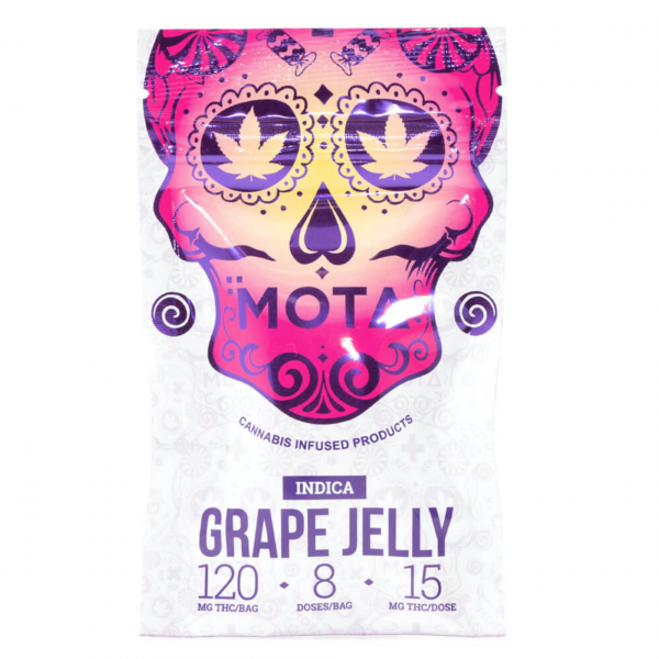 Mota Indica Grape Jelly 120mg THC