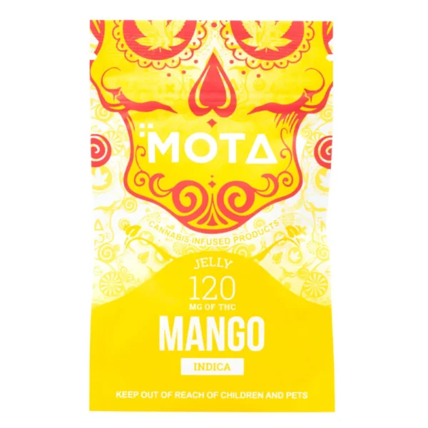 Mota Indica Mango Jelly 120MG THC