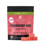 Twisted Extracts Sour Strawberry Kiwi Twisted Singles Sativa (160mg THC)