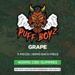 Puff Boyz 400mg CBD Grape Gummies