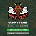 Puff Boyz 400mg CBD Gummy Bear Gummies