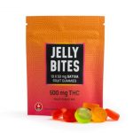 Jelly Bites – Sativa Extra Strength (500 mg THC) – Fruit Punch