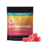 Raspberry Lemonade | High Dose | CBD | 1200mg | Twisted Extracts