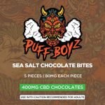 Puff Boyz 400mg CBD Sea Salt Chocolate Bites